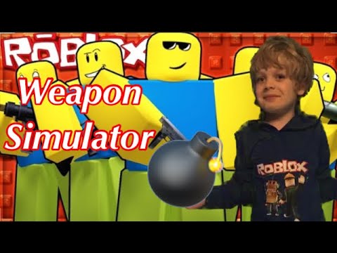 Weapon Simulator Roblox Time To Kill Some Noobs Youtube - roblox weapon simulator