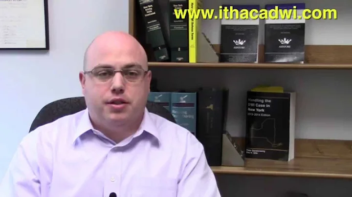 ithaca DWI lawyer explains A PLEA OFFER in NY
