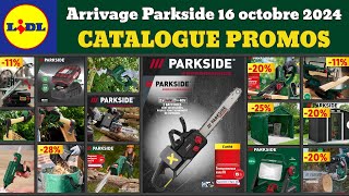 catalogue LIDL Parkside du 16 octobre ✅ Arrivage parkside performance jardinage 🔥 Promos SilverCrest