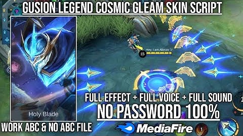 Script Skin Gusion Legend With Recall Animation Full Voice + Sound Effect No Password Patch Beatrix