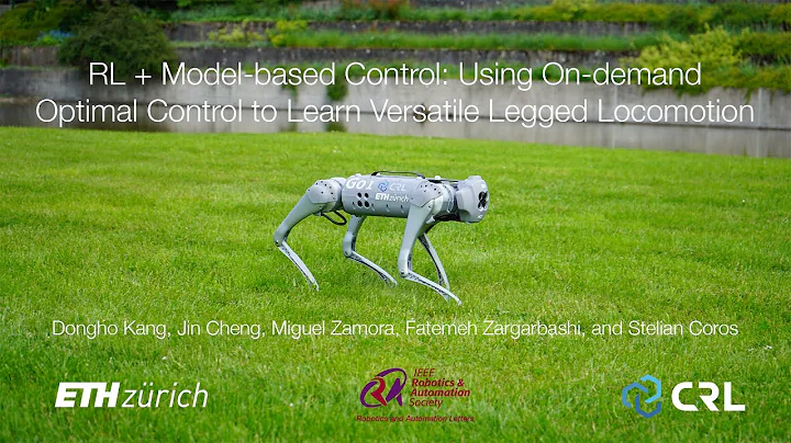 RL + Model-based Control: Using On-demand Optimal Control to Learn Versatile Legged Locomotion