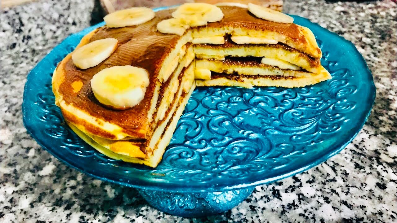 EN UCUZ EN PRATİK PANKEK TARİFİ PANKEKTEN PASTA YAPIMI YouTube