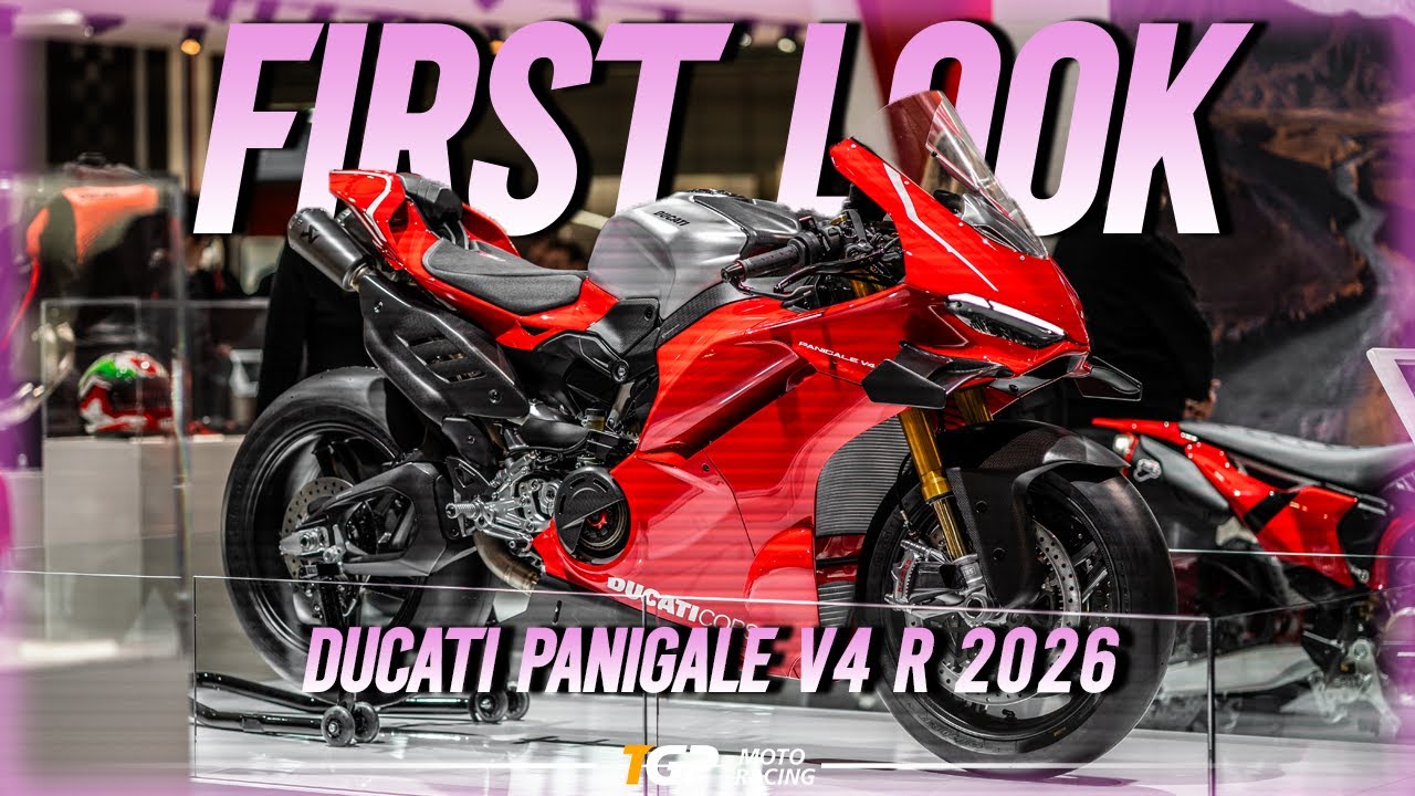 Ducati Panigale V4 R 2026 – erster Live-Blick auf der EICMA 2025! | TGP MotoRacing