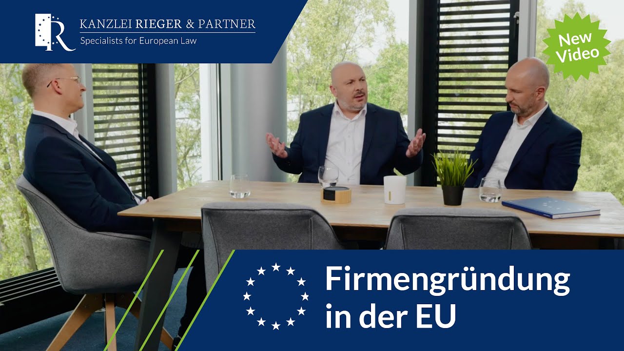 Video: Firmengründung in der EU – LTD, SL, SIA