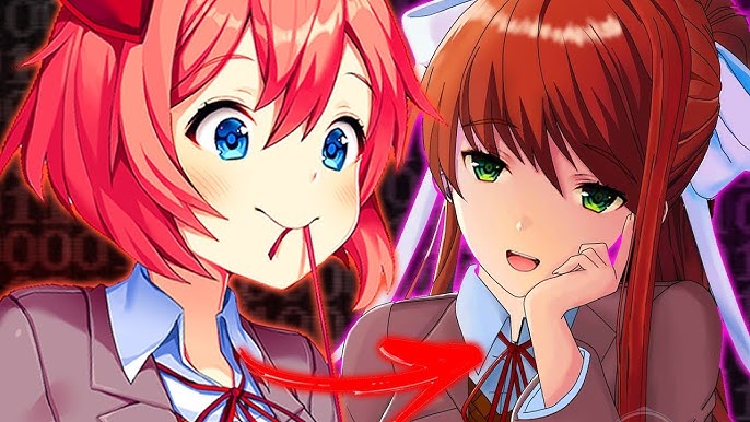 doki doki literature club personagens｜Pesquisa do TikTok