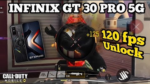 Infinix GT 30 PRO 5G Game Test MP CODM | 120fps Unlock | Gyro Test | Atlas Dust Rider Gameplay #codm