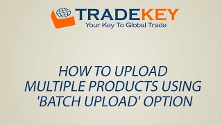How To Upload Multiple Products Using "Bulk Upload" Feature?
