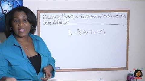 43 2 Missing number problems with fractions and decimals for Saxon Math 76