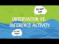 Observations and Inferences Quiz
