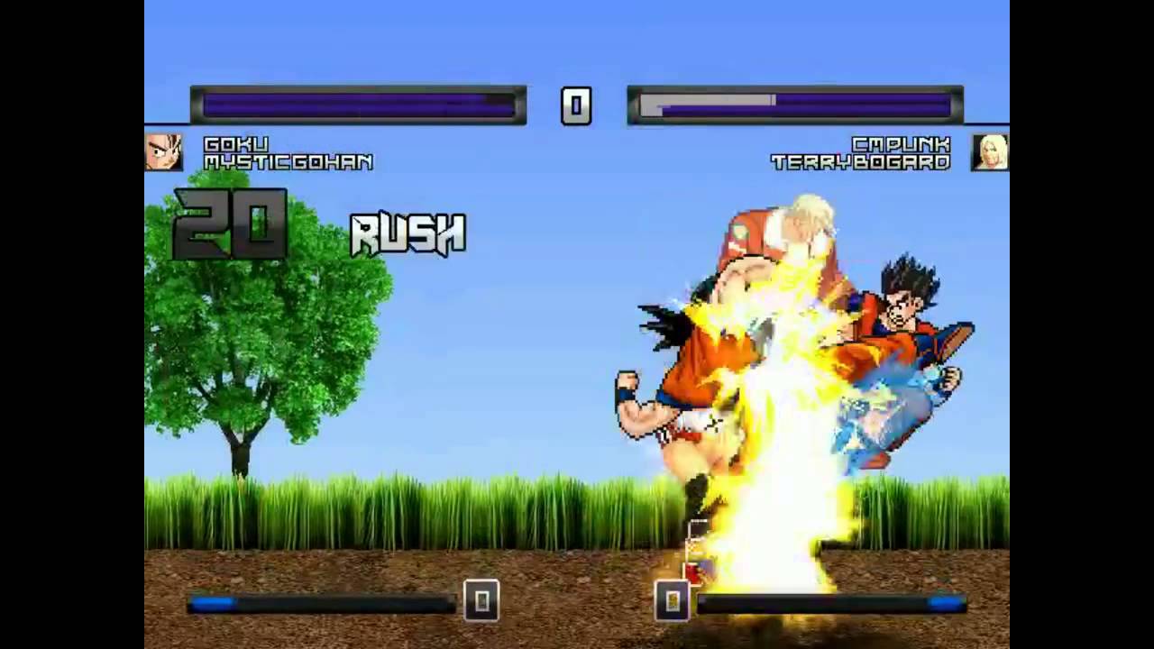 Mugen Battle 452 Terry Bogard Vs Son Goku Youtube