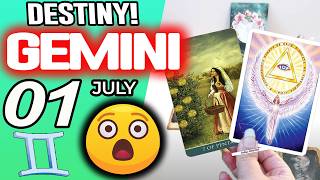 Gemini ♊😲DESTINY! THIS IS NO ACCIDENT IT’S FATE!👀 horoscope for today JULY 1 2026 ♊ #gemini tarot