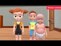 "Baby &amp; Girl Funny Adventure on Road | Cute 3D Animation | Bindass Cartoon"