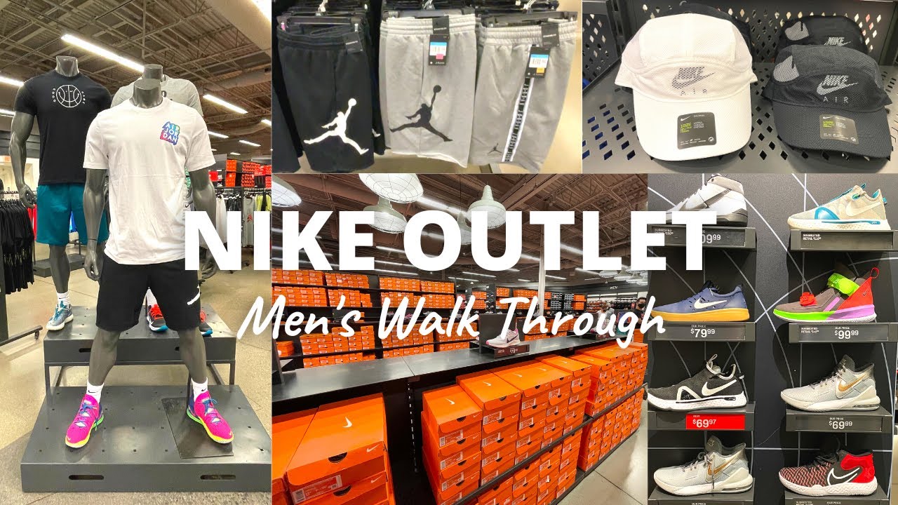 NIKE FACTORY OUTLET Shop With Me Men’s Sneakers/Activewear/Accessories ...