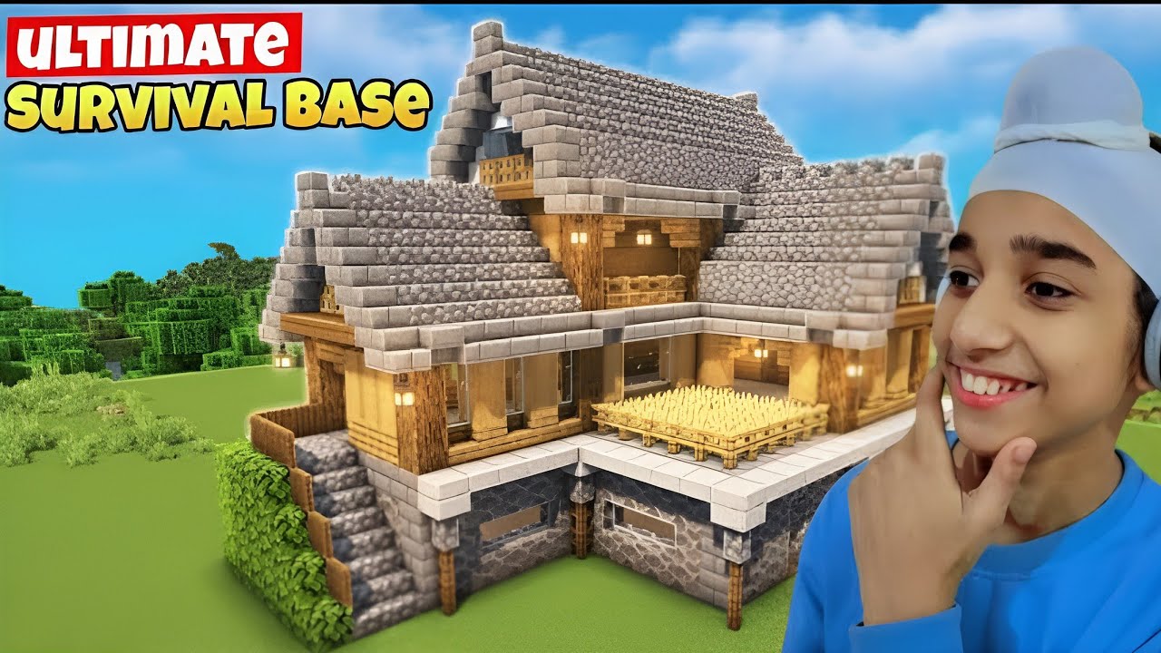 Ultimate Survival Base in Minecraft - Tutorial - YouTube