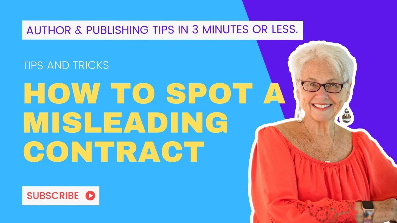 How to Spot a Misleading Contract - Spotting contract fraud 