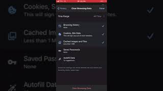 Setting the Proper Privacy and Security Settings in Chrome in an iPhone