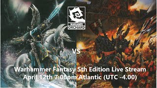 Warhammer Fantasy Battles 5th Edition High Elves VS Chaos 1500pts