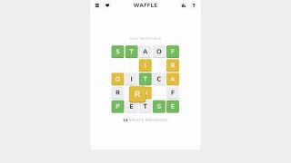 Solve Daily Waffle Game #840: 5/9/2024 (ASMR)