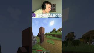 ЧУДО ЖИТЕЛЬ | МАЙ ТВИЧ normalii000 #minecraft #minecraftshorts  #стрим #normalii000