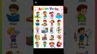 Action verbs #englishchallenge #englishchallenge #easyenglisheveryday