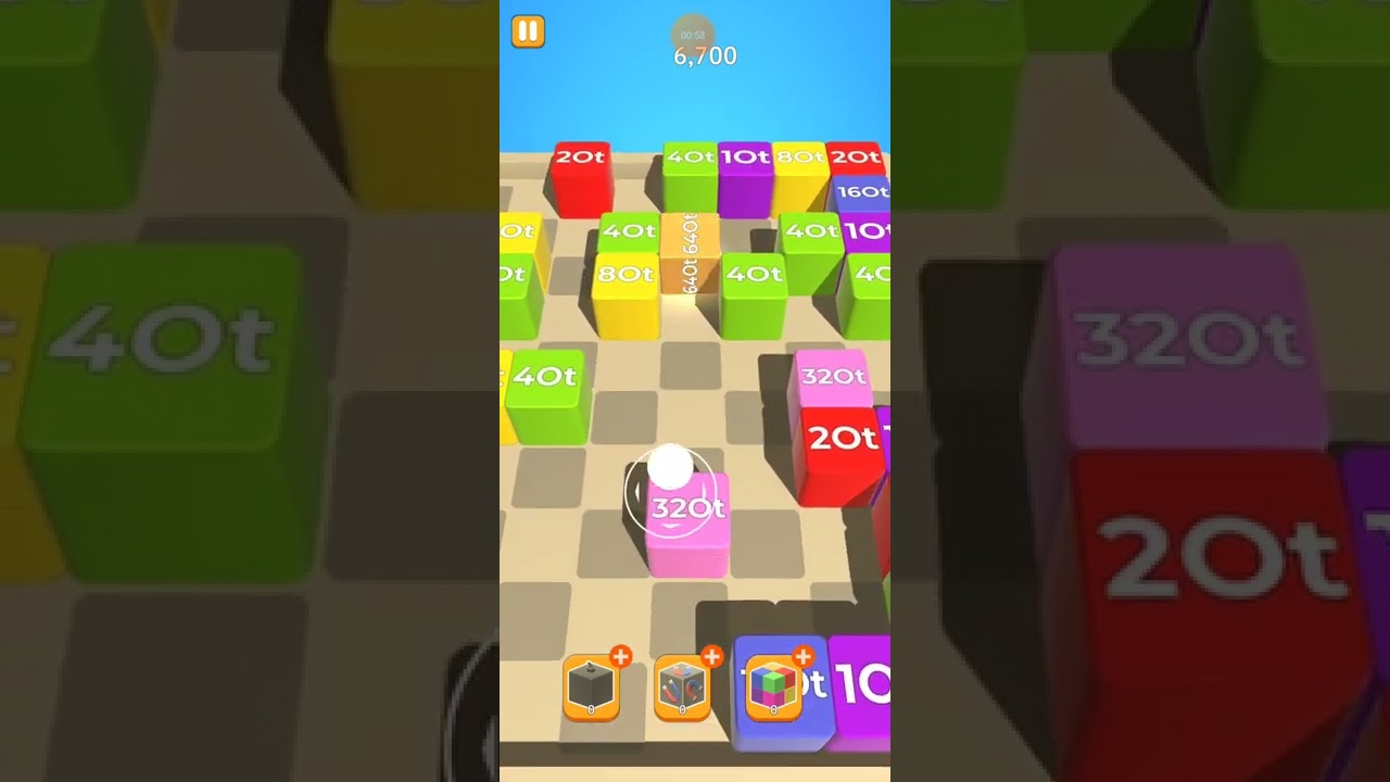 [ Roll Cube 2048 ]Max tile:512Ot the end of the game