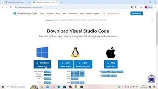 Cara Mendownload Python, VSCode dan Cara Menampilkan Hello World Tugas pertemuan5 # Cafe IT