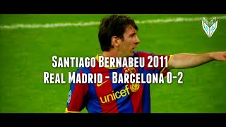 5 Times Lionel Messi Silenced Santiago Bernabeu ● Humiliating Destroying Real Madrid ● HD   YouTube