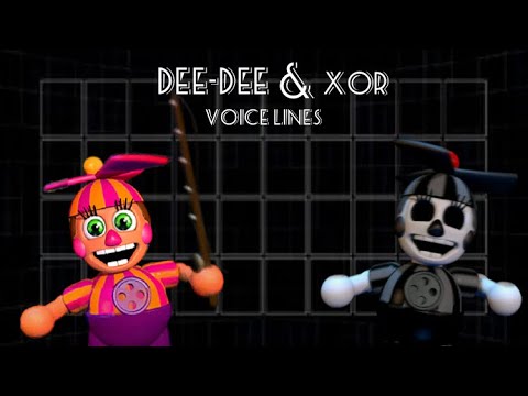 Dee-Dee and XOR all voice lines remake