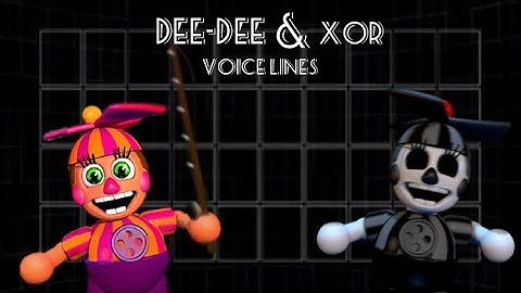 Dee-Dee and XOR all voice lines remake