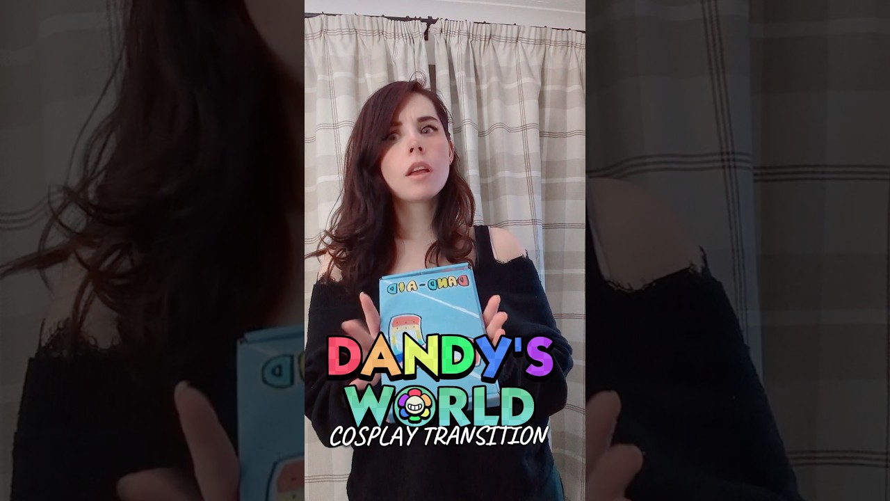 COSPLAY TRANSFORMATION ✨ #dandysworld #cosplay #roblox #animationmeme