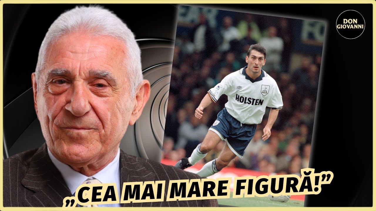 „UN HALADIT! SMECHER!”. Giovanni Becali, POVESTE FABULOASA cu Ilie Dumitrescu la Tottenham