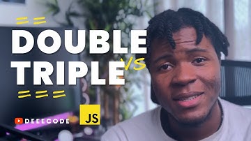 The LOOSE EQUALITY and STRICT EQUALITY operators in JavaScript, Simplified