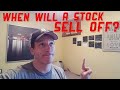 How To Know When A Stock Will Sell Off