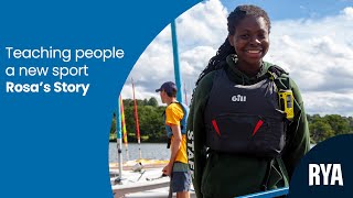 Rosa's Story - Helping other people find the love for the sport by Royal Yachting Association - RYA 418 views 6 months ago 1 minute, 50 seconds