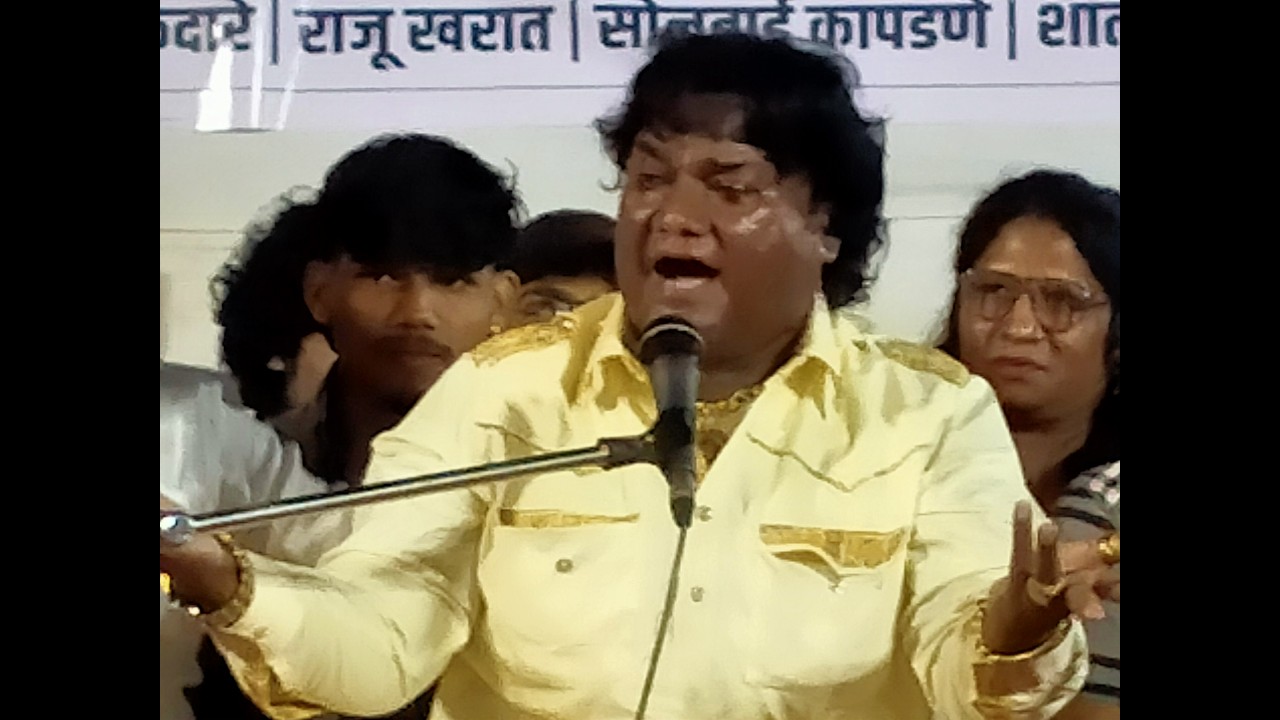 प्रभाकर पोखरीकर यांना गीत श्रद्धांजली,माहागायक आनंद शिंदे