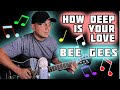 How Deep Is Your Love - Bee Gees. Fingerstyle Cover.  Acoustic Guitar Cover By Paul Weiss.