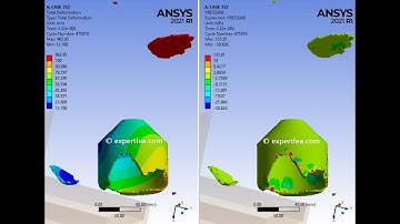 FEA of Dropping and Breaking a Thick  Glass Recipient - ANSYS Workbench Explicit Dynamics