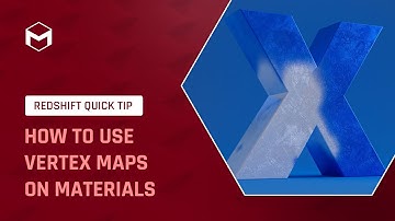 #RedshiftQuickTip 4: How to use vertex maps on materials