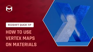 #RedshiftQuickTip 4: How to use vertex maps on materials