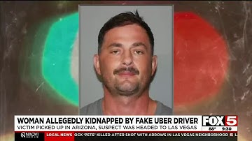 Note helps rescue woman allegedly kidnapped by fake Uber driver heading to Las Vegas