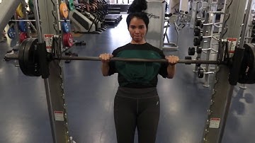 Smith Machine Inverted Pull Ups