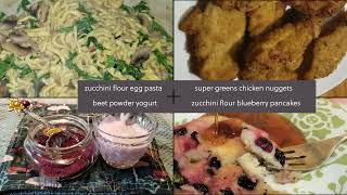 Incredible Super Greens Powder and Zucchini Flour