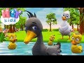 Грозното Патенце 🦢 Детски приказки анимация - HeyKids