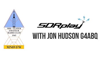 SDR Play with Jon Hudson G4ABQ