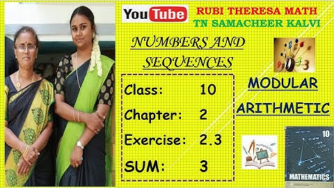 10th Maths _ Samacheer Kalvi _ Numbers&Sequences _ Exercise 2.3 _ Sum 3