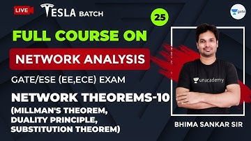 Lec 25 | Network Theorems - 10 (Millman