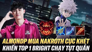 AlmondP Múa Nakroth Khiến Top 1 Bright Chạy Tụt Quần Trên Đấu Đỉnh Cao Thái Lan Cực Hay