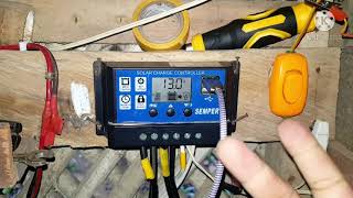 Pwm Charge controller settings tips...