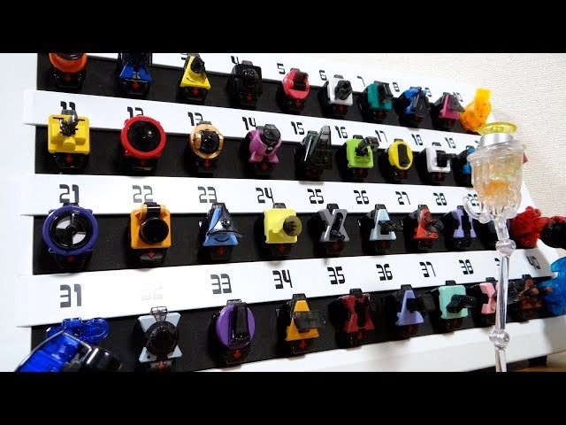 仮面ライダーフォーゼ コアスイッチ 全スイッチ音声】1〜40番のアストロスイッチを音声確認レビュー