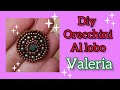 tutorial orecchini al lobo  con clip VALERIA chaton  8 mm- beadembroidery